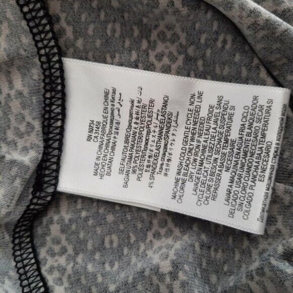 BCBGeneration V-neck Mini Dress Long Sleeve  Faux Wrap Sz S - Picture 12 of 13